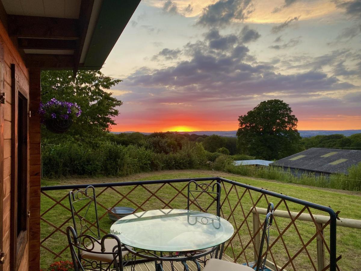 Cherry Tree Glamping Lodge Wellington  Luaran gambar
